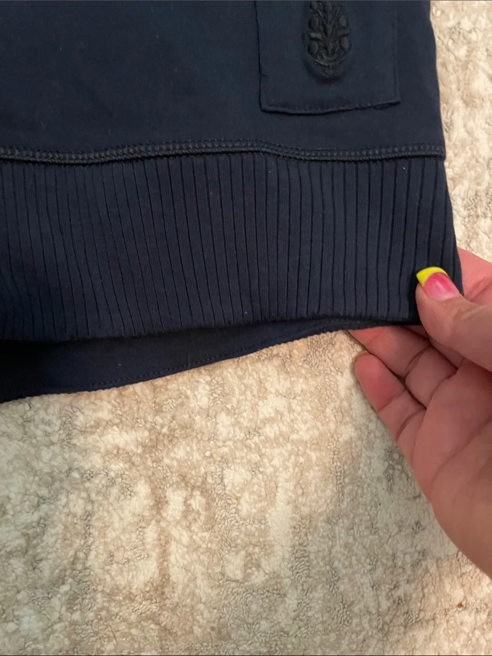 FP Movement by Free People navy Victory High-Rise Bike Shorts size XL